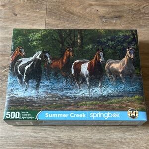 NEW Springbok 'Summer Creek' 500 Piece Puzzle